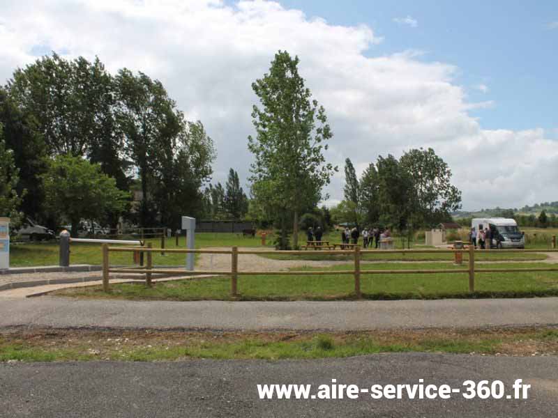 Aire Service Camping Car Panoramique Mobile